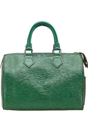 LOUIS VUITTON Dames, Pre-owned, Groen, Maat: ONE Size Leer