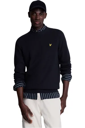 Lyle & Scott Heren, Truien, Blauw, Maat: M