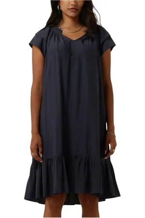 Co`Couture Dames, Jurken, Blauw, Maat: XS Denim