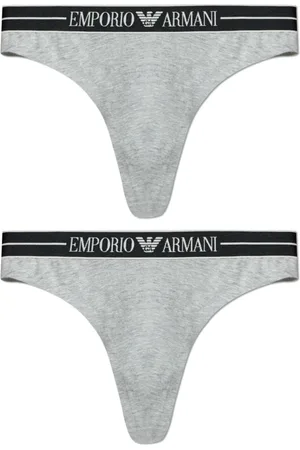 Emporio Armani Dames, Ondergoed, Grijs, Maat: L Katoen