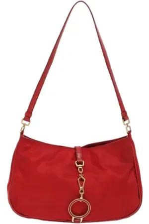 Prada Dames, Pre-owned, Rood, Maat: ONE Size Synthetisch