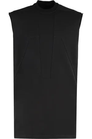 Rick Owens Heren, Tops, Zwart, Maat: S Katoen