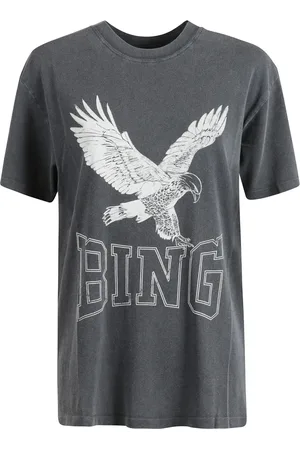 ANINE BING Dames, Tops, Zwart, Maat: XS Katoen