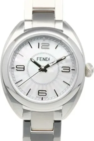 Fendi Dames, Pre-owned, Grijs, Maat: ONE Size