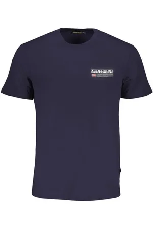 Napapijri Heren, Tops, Blauw, Maat: L Katoen