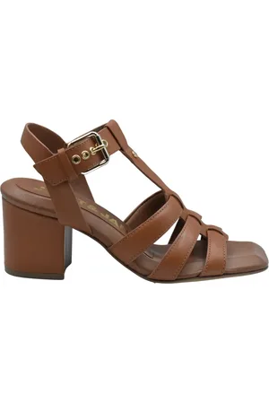 Janet&Janet Dames, Schoenen, Bruin, Maat: 39 EU