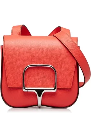 Hermès Dames, Pre-owned, Rood, Maat: ONE Size Leer