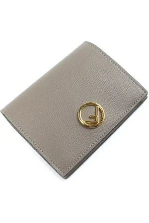 Fendi Dames, Pre-owned, Grijs, Maat: ONE Size Leer