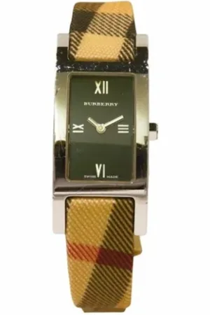 Burberry Dames, Pre-owned, Veelkleurig, Maat: ONE Size Leer