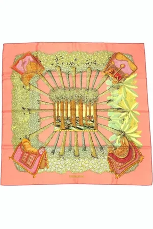 Hermès Dames, Pre-owned, Veelkleurig, Maat: ONE Size Zijde