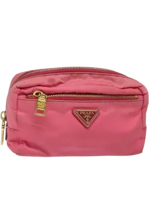 Prada Dames, Pre-owned, Roze, Maat: ONE Size Nylon
