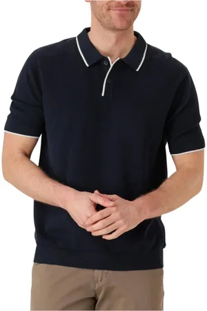 SELECTED Heren, Tops, Blauw, Maat: S