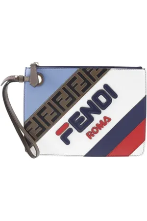 Fendi Dames, Pre-owned, Veelkleurig, Maat: ONE Size Leer
