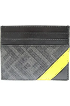 Fendi Heren, Pre-owned, Zwart, Maat: ONE Size Leer
