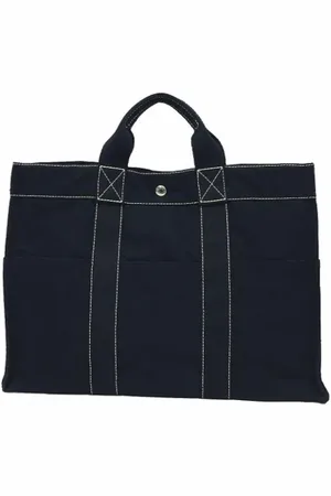 Hermès Dames, Pre-owned, Zwart, Maat: ONE Size Katoen