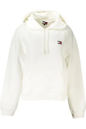 Tommy Hilfiger Dames, Sweatshirts & Hoodies, Wit, Maat: M Katoen