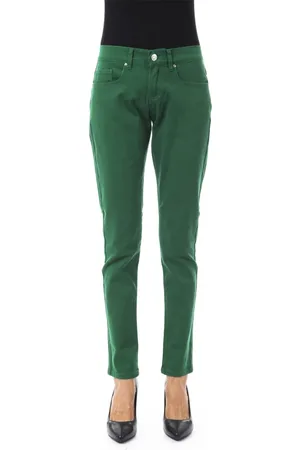 Byblos Dames, Jeans, Groen, Maat: W25