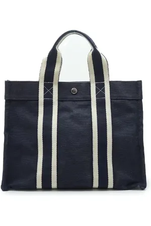 Hermès Dames, Pre-owned, Blauw, Maat: ONE Size Katoen