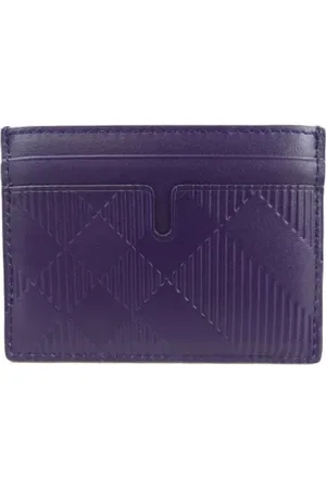 Burberry Dames, Pre-owned, Paars, Maat: ONE Size