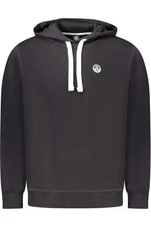 North Sails Heren, Sweatshirts & Hoodies, Zwart, Maat: M Katoen