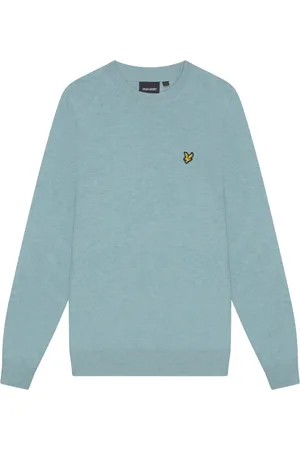 Lyle & Scott Heren, Truien, Blauw, Maat: S Wol