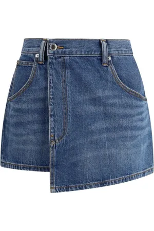 Alexander Wang Dames, Rokken, Blauw, Maat: W26 Denim
