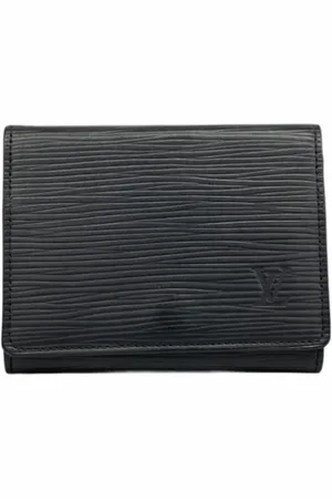 LOUIS VUITTON Unisex, Pre-owned, Zwart, Maat: ONE Size Leer