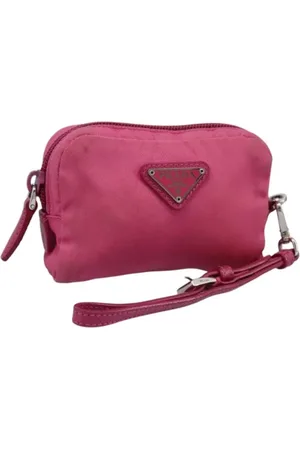 Prada Dames, Pre-owned, Roze, Maat: ONE Size Nylon