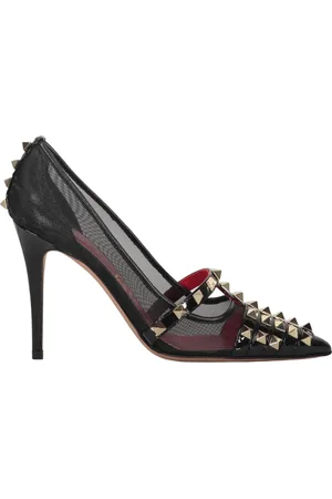 VALENTINO Dames, Schoenen, Zwart, Maat: 34 EU Leer