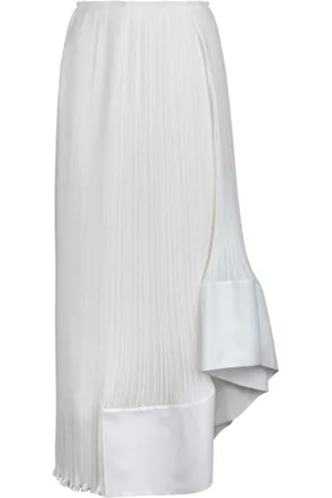 Lanvin Dames, Rokken, Wit, Maat: XS Leer