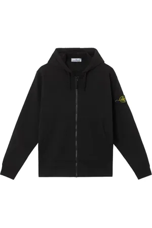 Stone Island Heren, Sweatshirts & Hoodies, Zwart, Maat: S Katoen