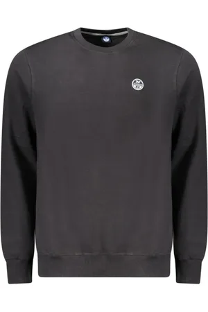 North Sails Heren, Sweatshirts & Hoodies, Zwart, Maat: L Katoen