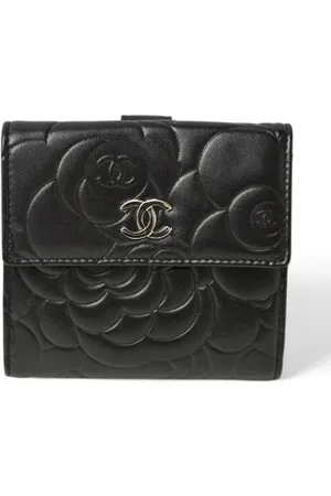 CHANEL Dames, Pre-owned, Zwart, Maat: ONE Size Leer