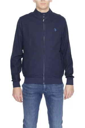 U.S. Polo Assn. Heren, Sweatshirts & Hoodies, Blauw, Maat: 3XL Katoen