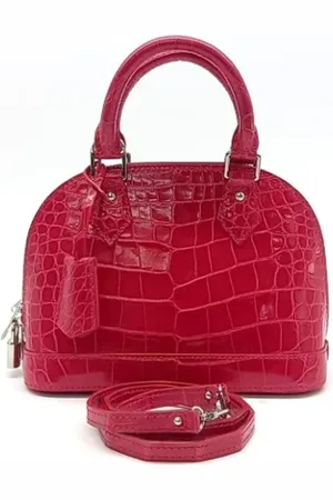 LOUIS VUITTON Dames, Pre-owned, Roze, Maat: ONE Size Leer