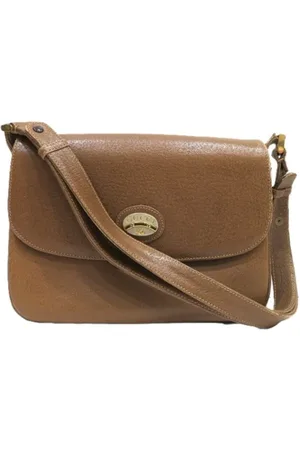 Gucci Dames, Pre-owned, Bruin, Maat: ONE Size Leer