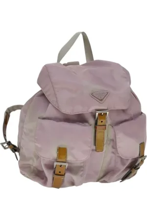 Prada Dames, Pre-owned, Roze, Maat: ONE Size Nylon