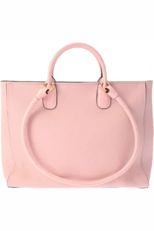 Salvatore Ferragamo Dames, Pre-owned, Roze, Maat: ONE Size Leer
