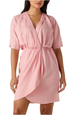 ACCESS FASHION Dames, Jurken, Roze, Maat: XS Poliester