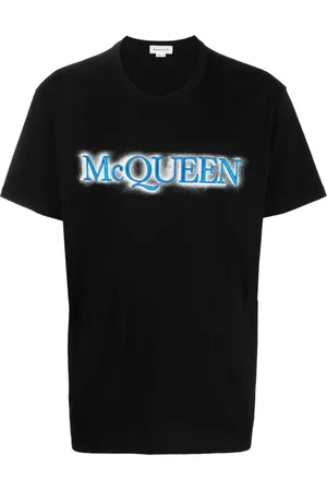 Alexander McQueen Heren, Tops, Zwart, Maat: XL Katoen