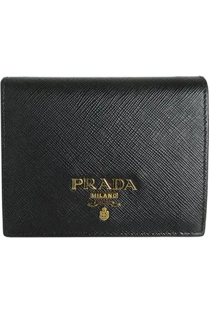 Prada Dames, Pre-owned, Zwart, Maat: ONE Size Leer