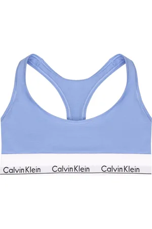 Calvin Klein Dames, Ondergoed, Blauw, Maat: S Katoen