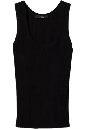 Twin-Set Dames, Tops, Zwart, Maat: XS Viscose