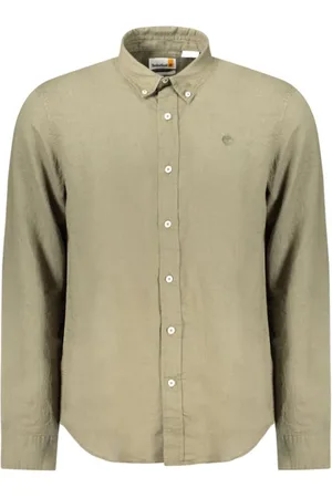 Timberland Heren, Overhemden, Groen, Maat: XL Katoen