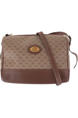 Gucci Dames, Pre-owned, Bruin, Maat: ONE Size Leer