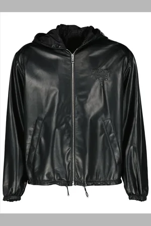 Prada Heren, Jassen, Zwart, Maat: L