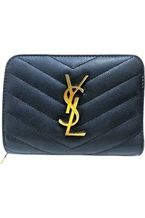 Saint Laurent Dames, Pre-owned, Zwart, Maat: ONE Size Leer