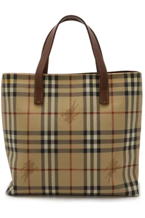 Burberry Dames, Pre-owned, Veelkleurig, Maat: ONE Size Leer