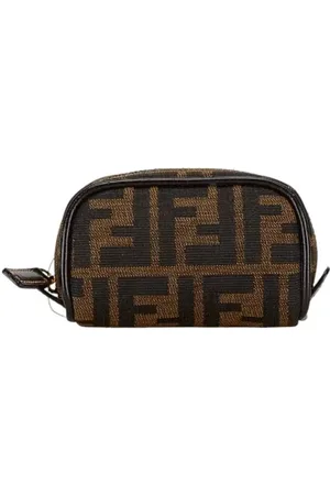 Fendi Dames, Pre-owned, Bruin, Maat: ONE Size Leer