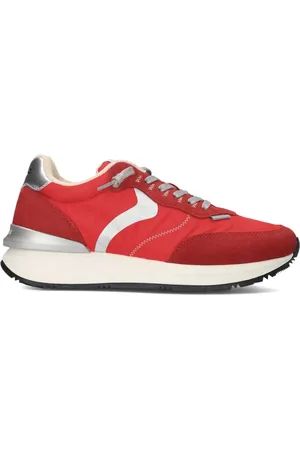 Voile blanche Dames, Schoenen, Rood, Maat: 36 EU Leer
